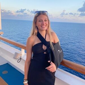 Wild fable black dress, size small, Work once, perfect condition